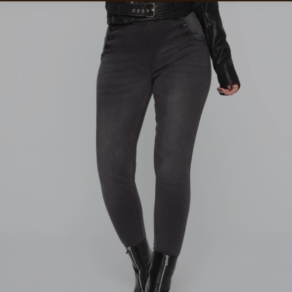 High Waisted Skinny Jeans